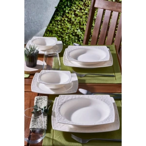 Güral Porselen Vivente 24 Parça 6 Kişilik Yemek Takımı - GBSVNT24Y400