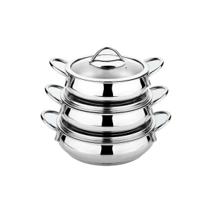 Kahramanlar Çelik Elit 3lü Omlet/Sahan Seti