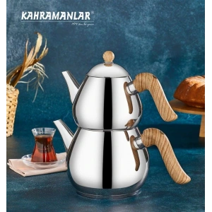 Kahramanlar Damla Mega Çaydanlık Takımı - 1,80 / 2,80