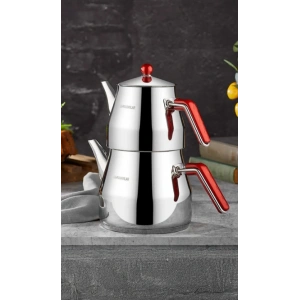 Kahramanlar Prizma Maxi Boy Çaydanlık Takımı - 1027