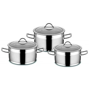 Kahramanlar Sırma 6 Parça Çelik Tencere Takımı 2021