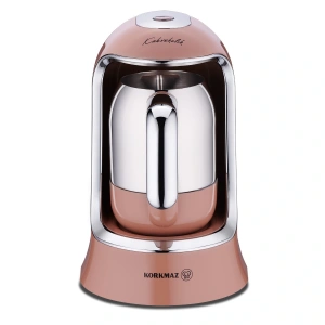 Korkmaz Kahvekolik Otomatik Kahve Makinesi Mocha Krom A860-17