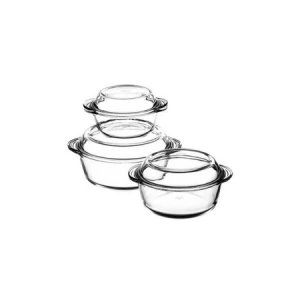 Paşabahçe G4u 6 Parça Borcam Kapaklı Fırın Seti - 159112