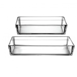 Paşabahçe Premium Borcam İkili Dikdörtgen Tepsi - 159128