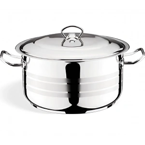 Sıla 12 Litre Boğaziçi Derin Çelik Tencere 30x17 Cm