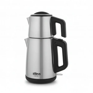 Stilevs Çays Inox Çelik Çay Makinesi Inox - Mat