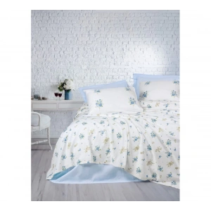 Sweet Tek Kişilik Pike Takımı Bellus Mavi