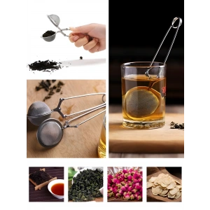 Bitki Çayı Demleme Süzgeci Maşalı Çay Süzgeci