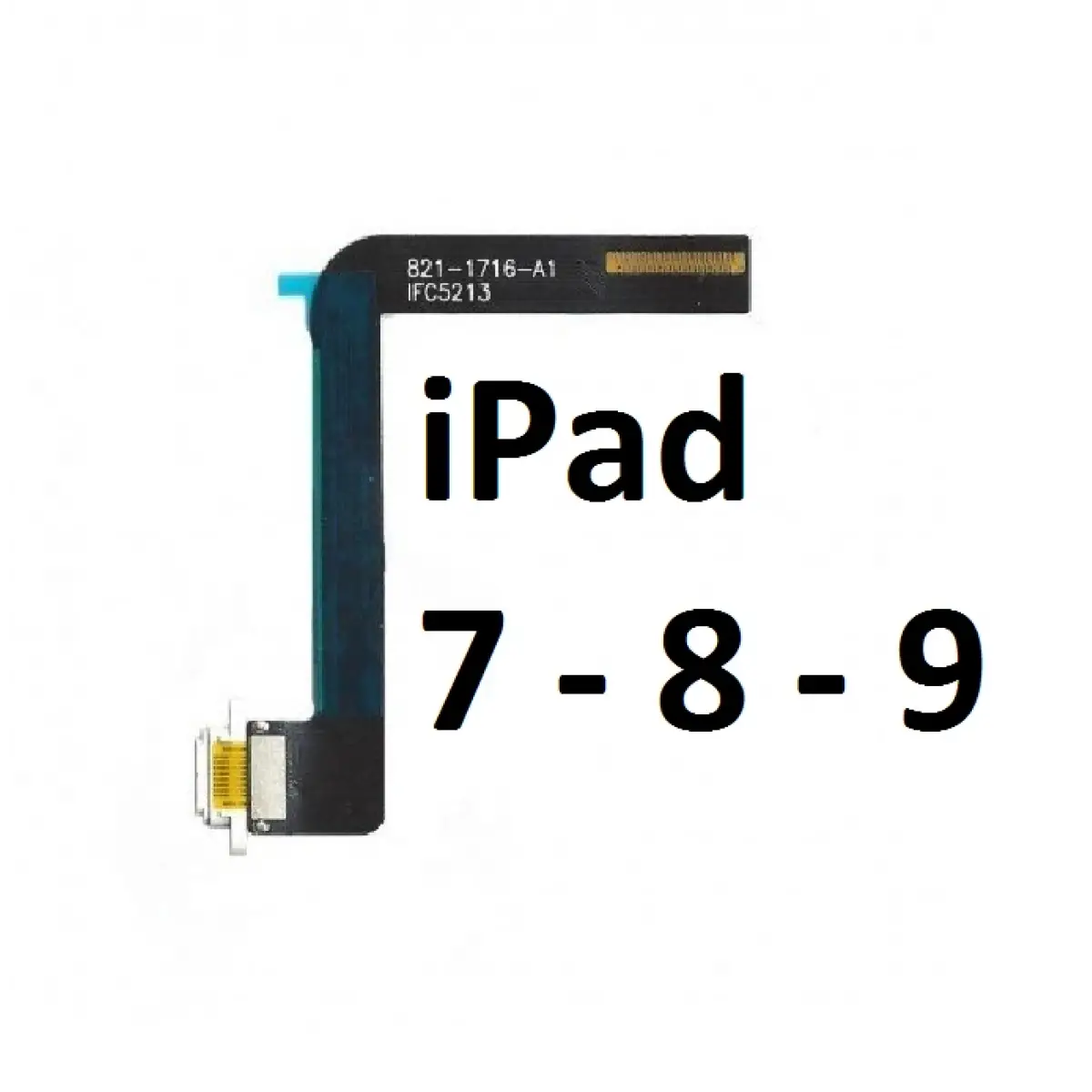 Apple Ipad 8. Nesil A2430 A2198 A2428 A2270 A2197 A2200 Şarj Soketi Beyaz