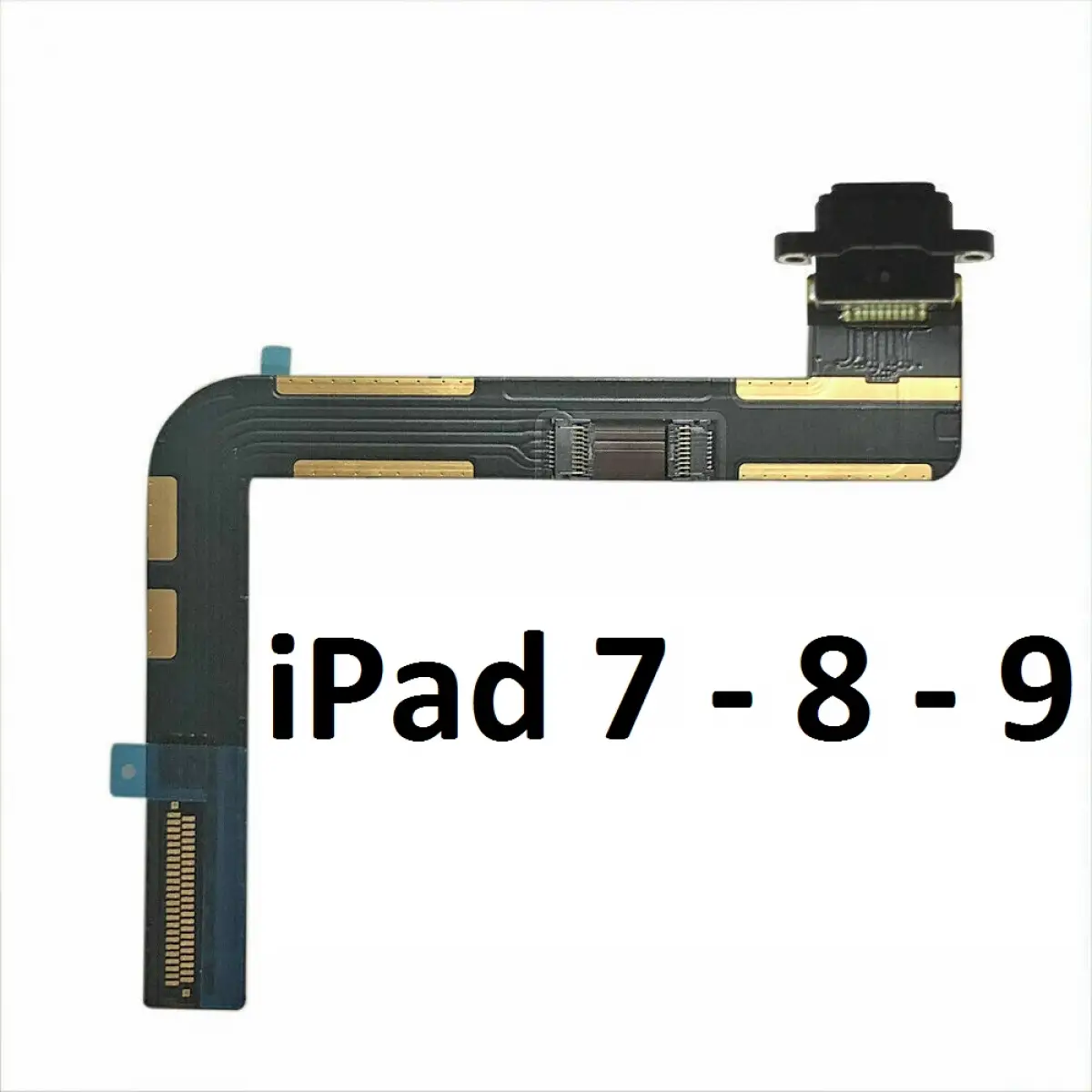 Apple Ipad 8. Nesil A2430 A2198 A2428 A2270 A2197 A2200 Şarj Soketi Siyah