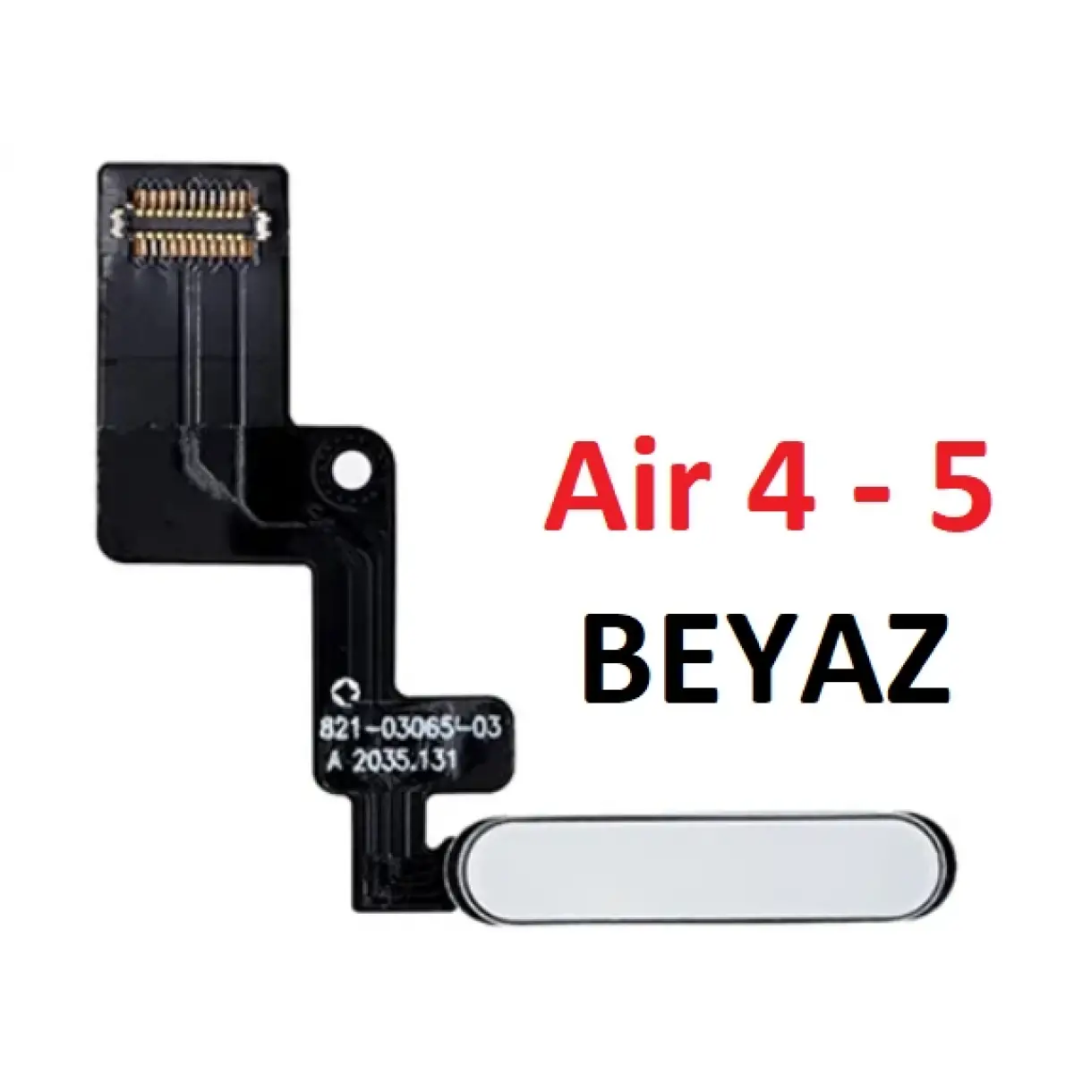 Apple iPad Air 4 - Air 5  A2072 A2316 A2324 A2325 On Off Güç Tuşu Beyaz