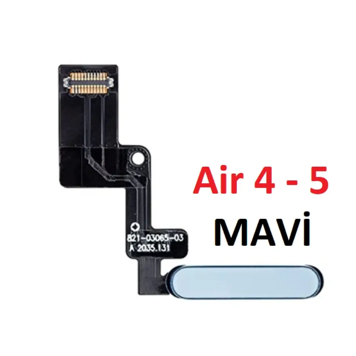 Apple iPad Air 4 - Air 5  A2072 A2316 A2324 A2325 On Off Güç Tuşu Mavi