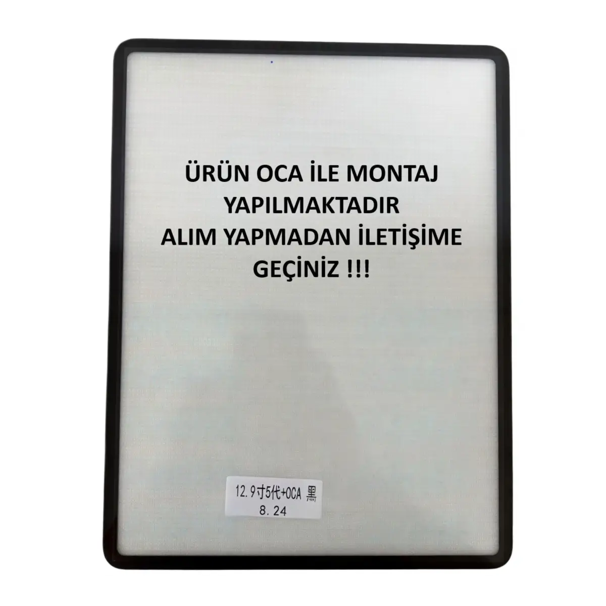 Apple iPad Pro 12.9 5.Nesil A2378 A2461 A2379 A2462 Ön Cam Lens Ocalı