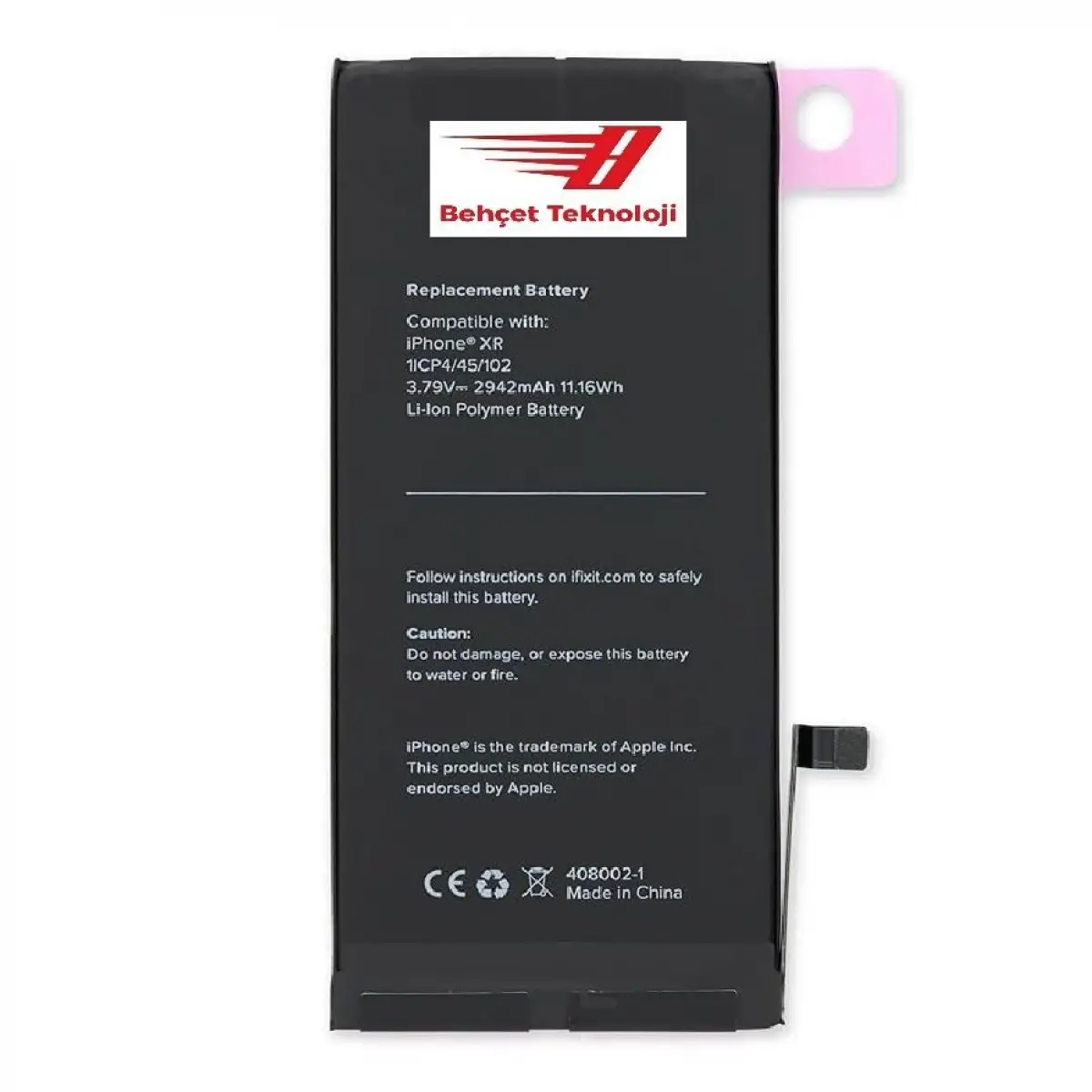 Apple iPhone XR Batarya Pil A++ Kalite Foxconn