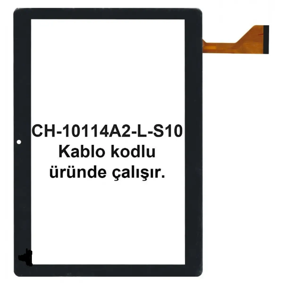CH-10114A2-L-S10 Kablo Kodlu Dokunmatik Siyah