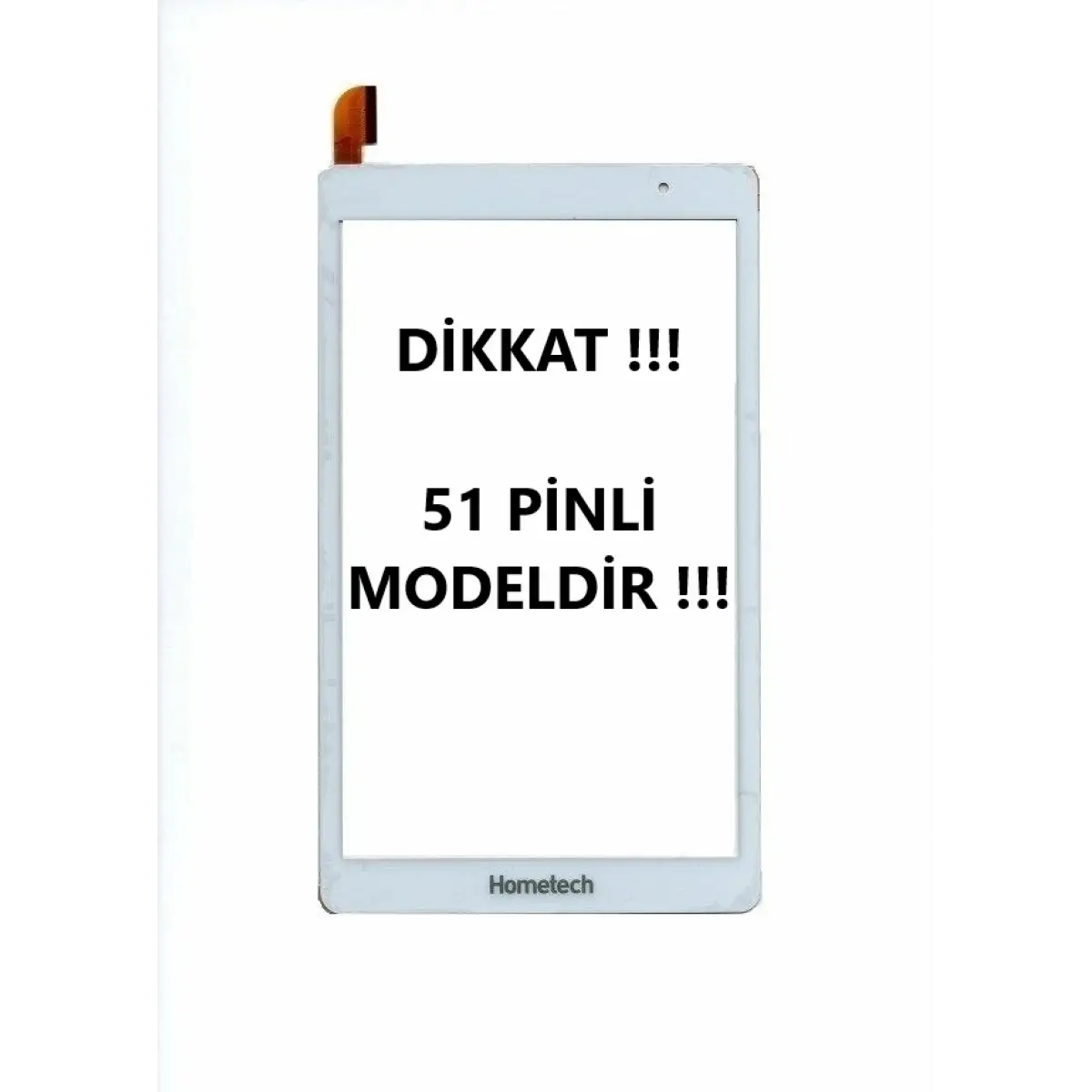 Hometech Alfa 8TX Dokunmatik Beyaz