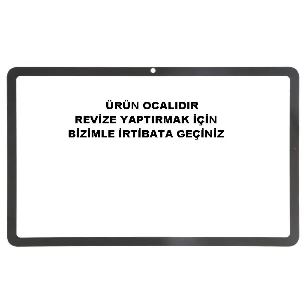 Huawei Matepad T10s BAH3-W09 BAH3-L09 10.4 Ön Cam Dokunmatik Lens Ocalı