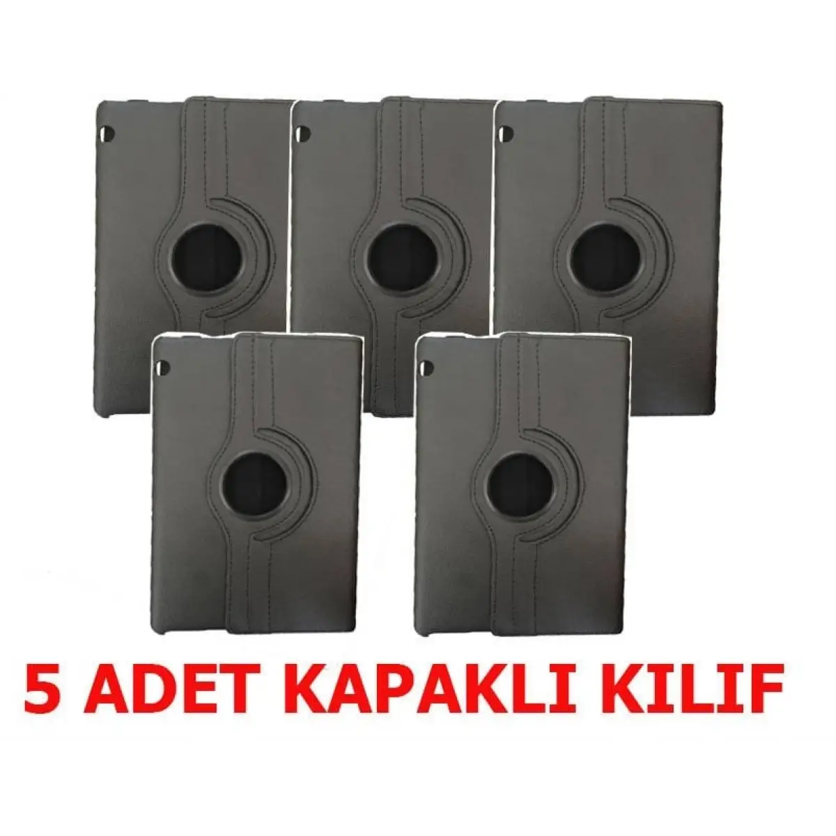 Huawei MediaPad T5 10 AGS2-W09 Tablet Dönerli Kılıf 5 ADET