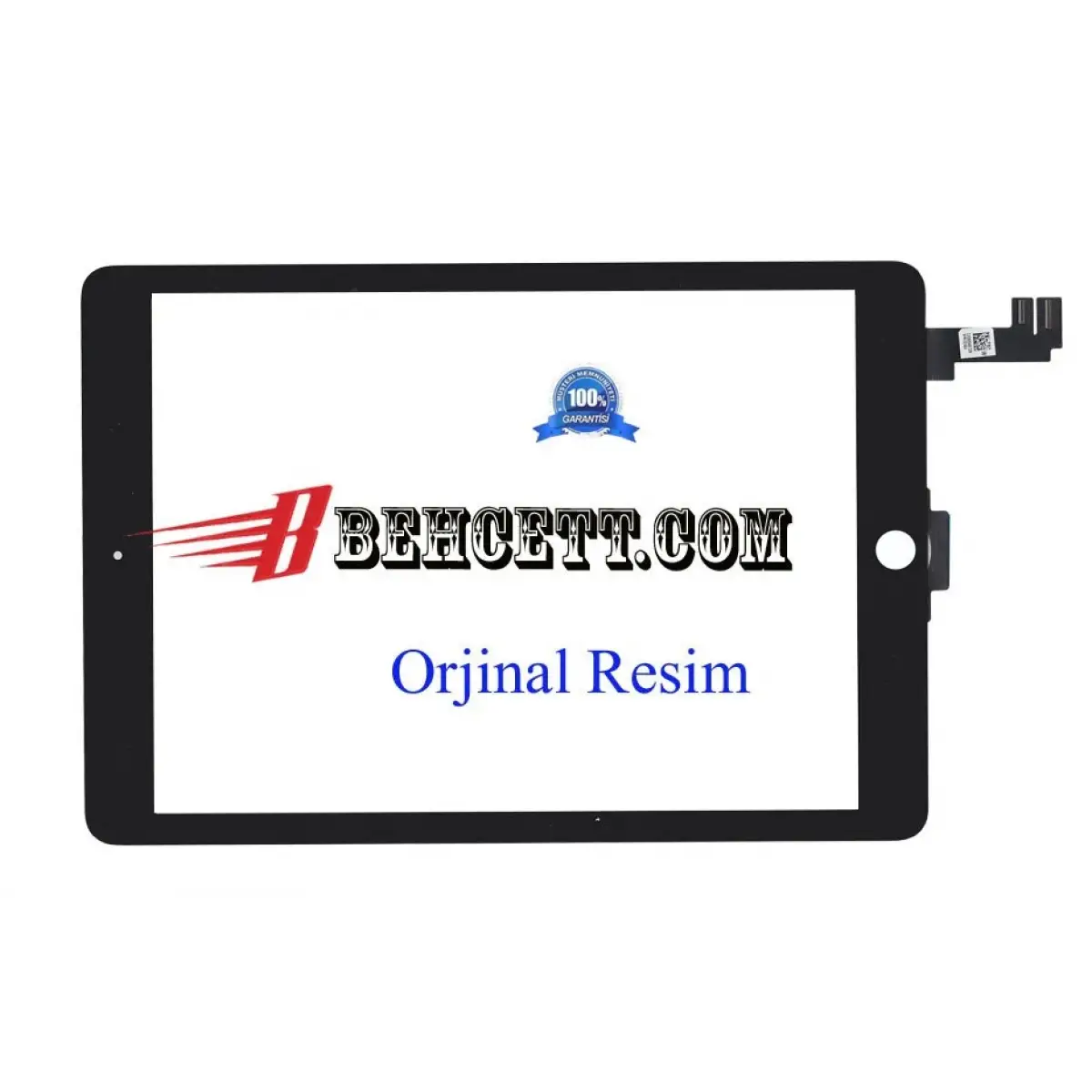 İpad Air 2  A1566 A1567 Dokunmatik Siyah
