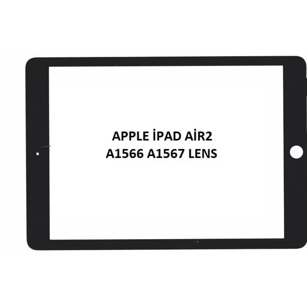İpad Air 2 A1566 A1567 Lens Siyah