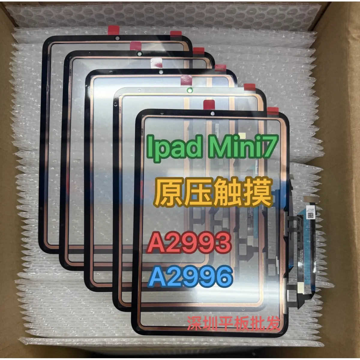 iPad Mini 7 A2993 A2995 A2996 Dokunmatik Lens Ocalı
