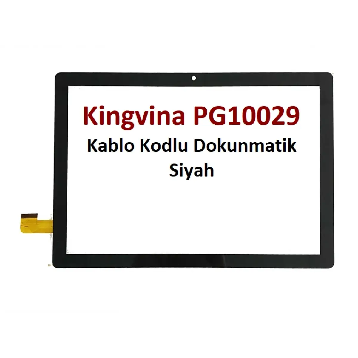 Kingvina PG10029 Kablo Kodlu Dokunmatik Siyah