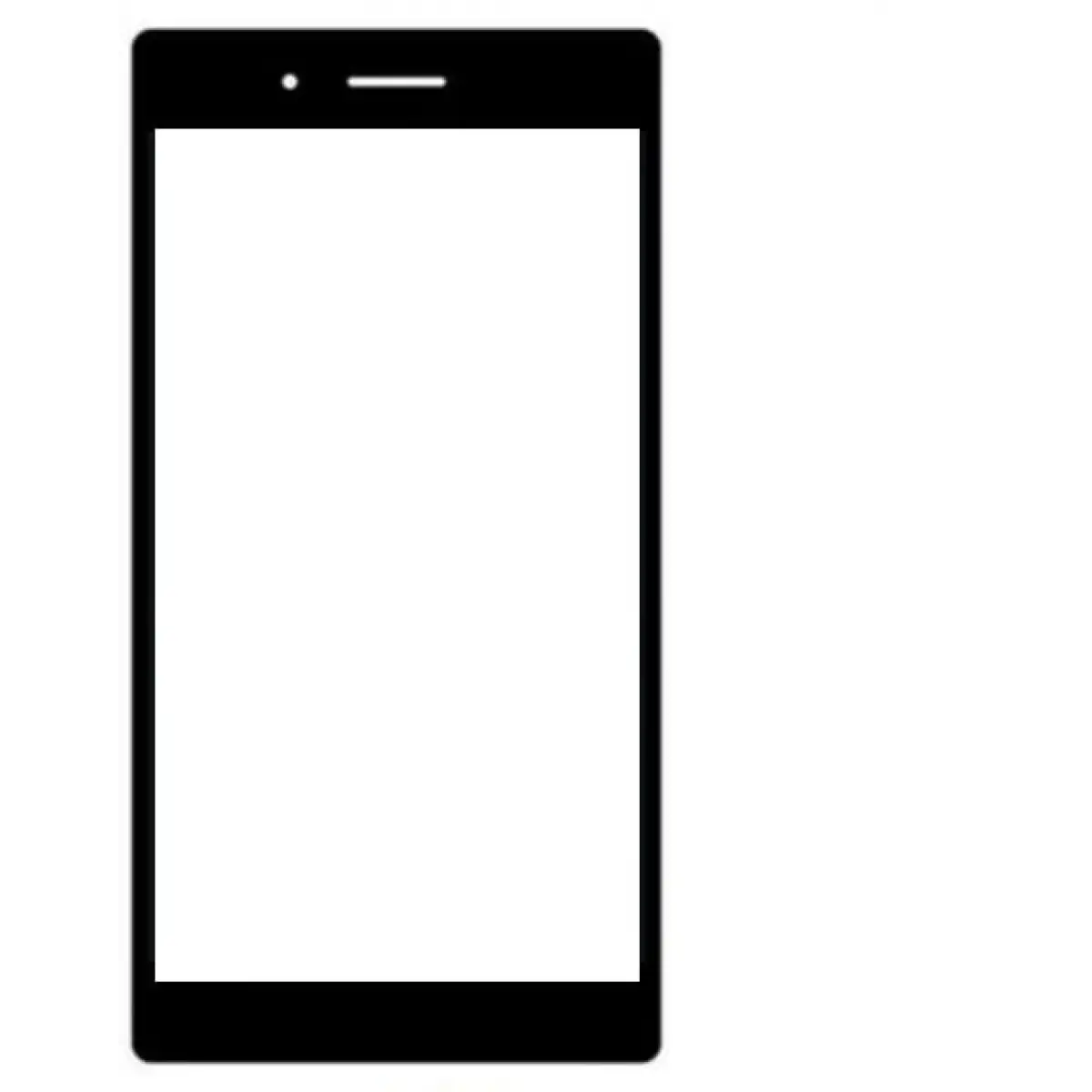 Lenovo Tab 7 TB-7504X 7504F Dokunmatik Lens Siyah