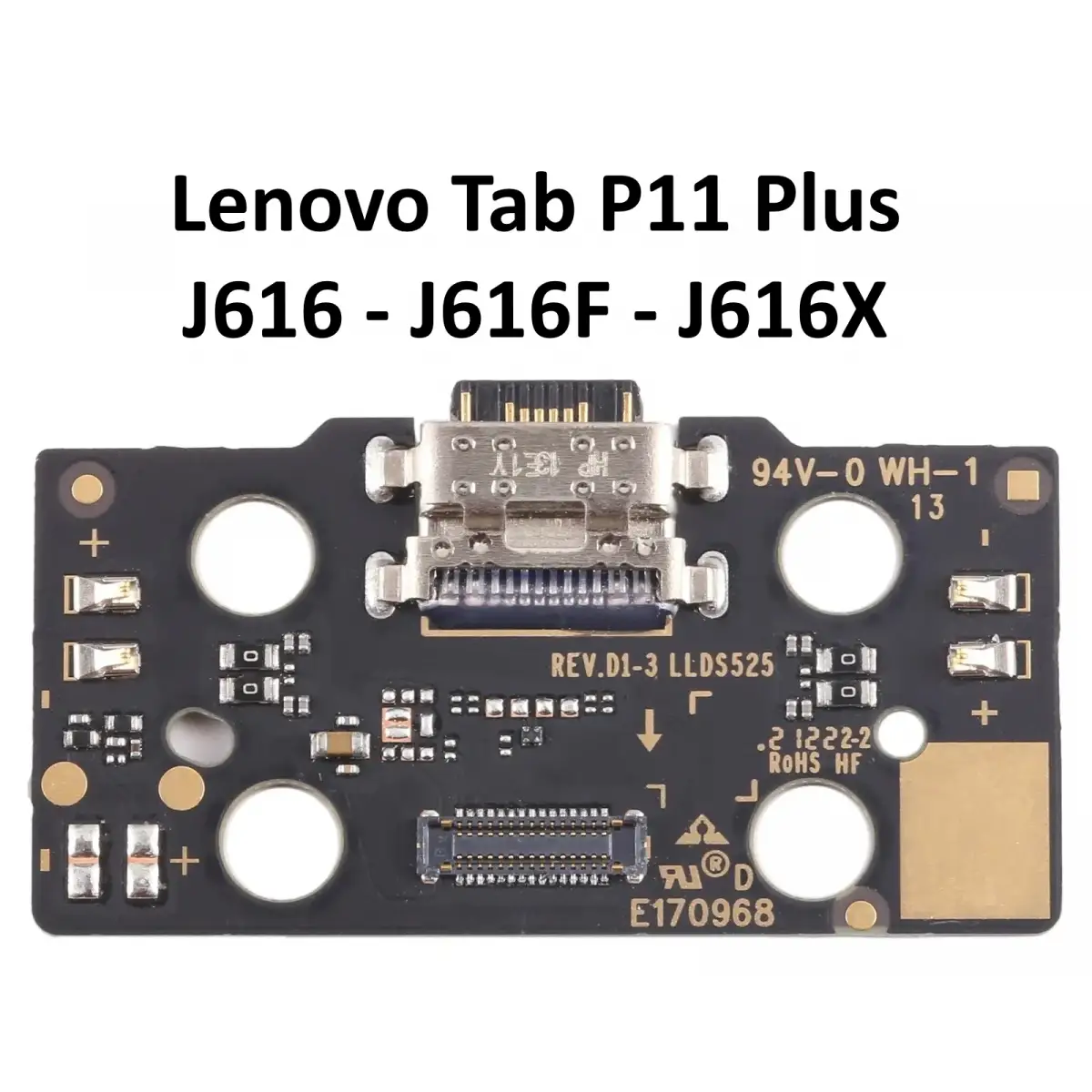 Lenovo Tab P11 Plus TB-J616 TB-J616F Şarj Soket Bordu