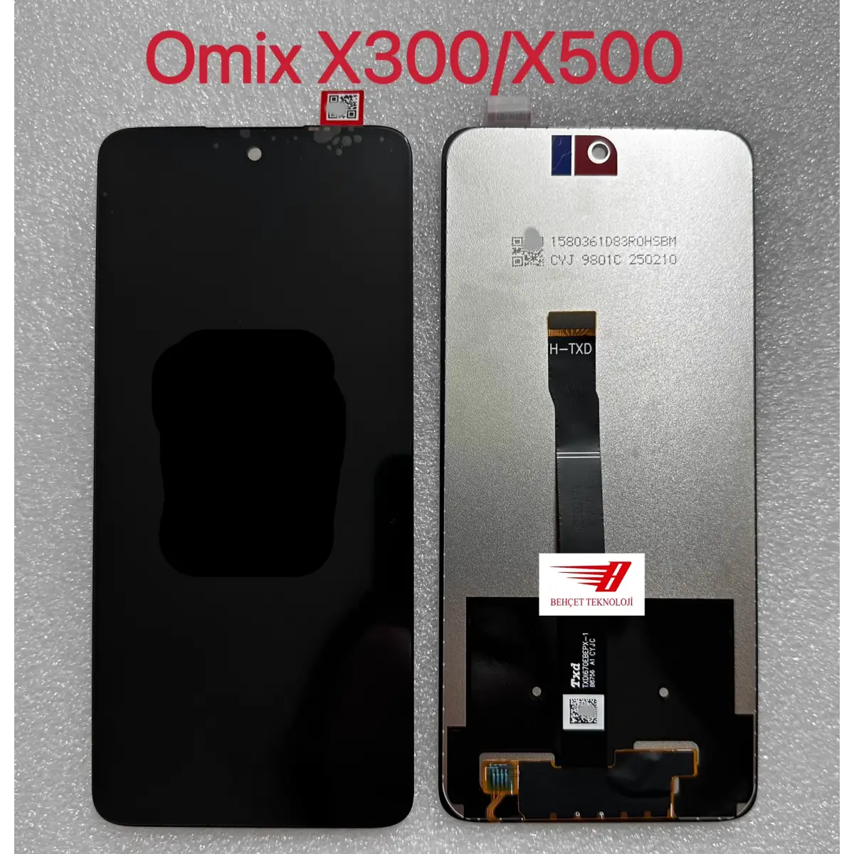Omix X500 Lcd Ekran Dokunmatik
