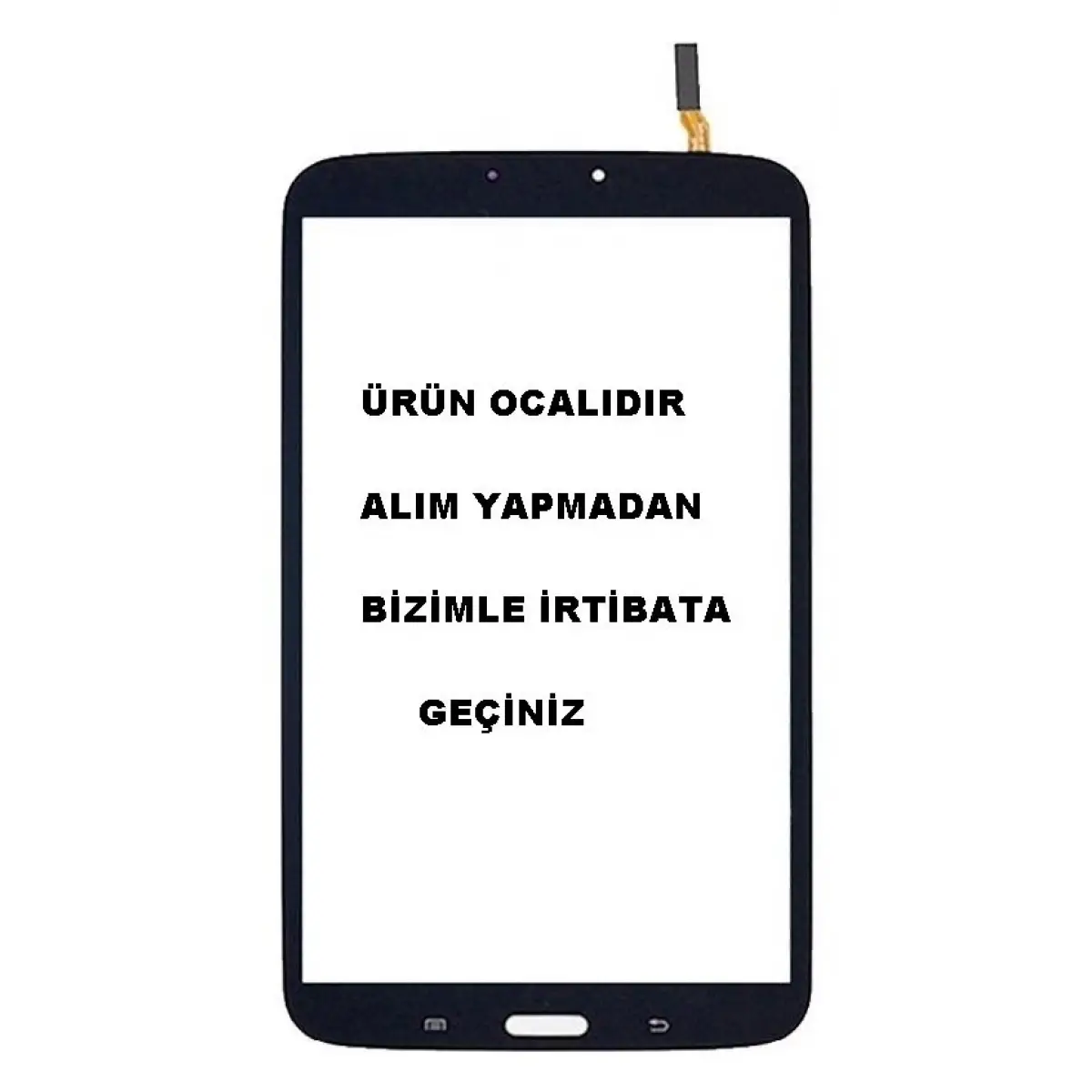 Samsung Galaxy Tab 3 Sm-T310 Dokunmatik Lens Siyah