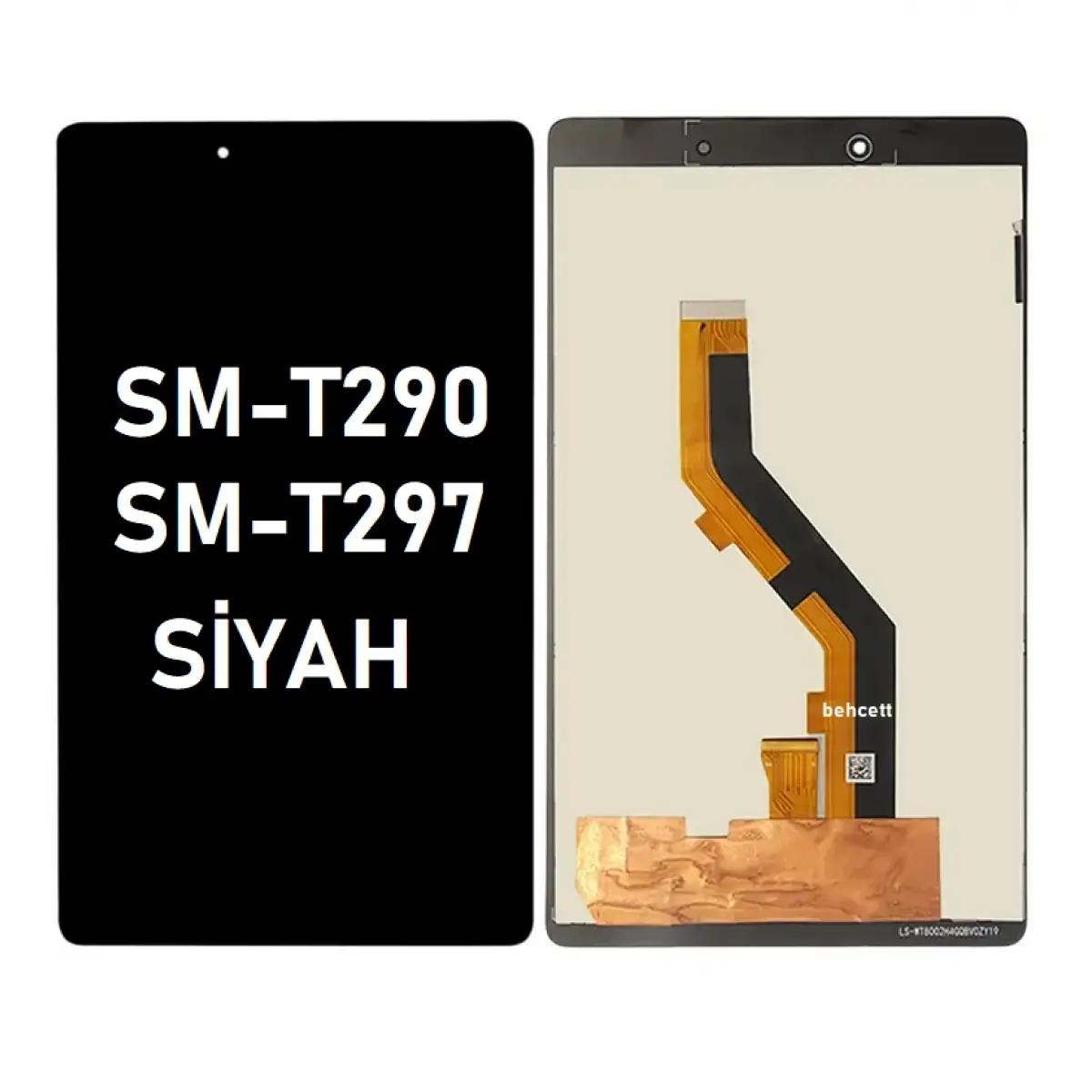 Samsung Galaxy Tab A 8 SM-T290 Lcd Ekran Dokunmatik Takım Siyah