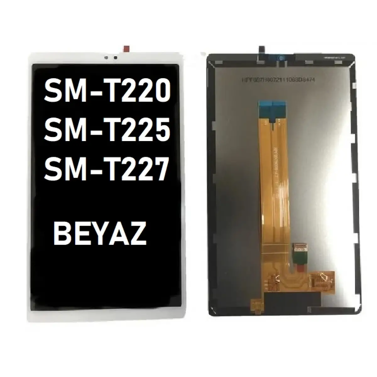 Samsung Galaxy Tab A7 Lite SM-T220 T225 T227 Lcd Ekran Dokunmatik Takım Beyaz
