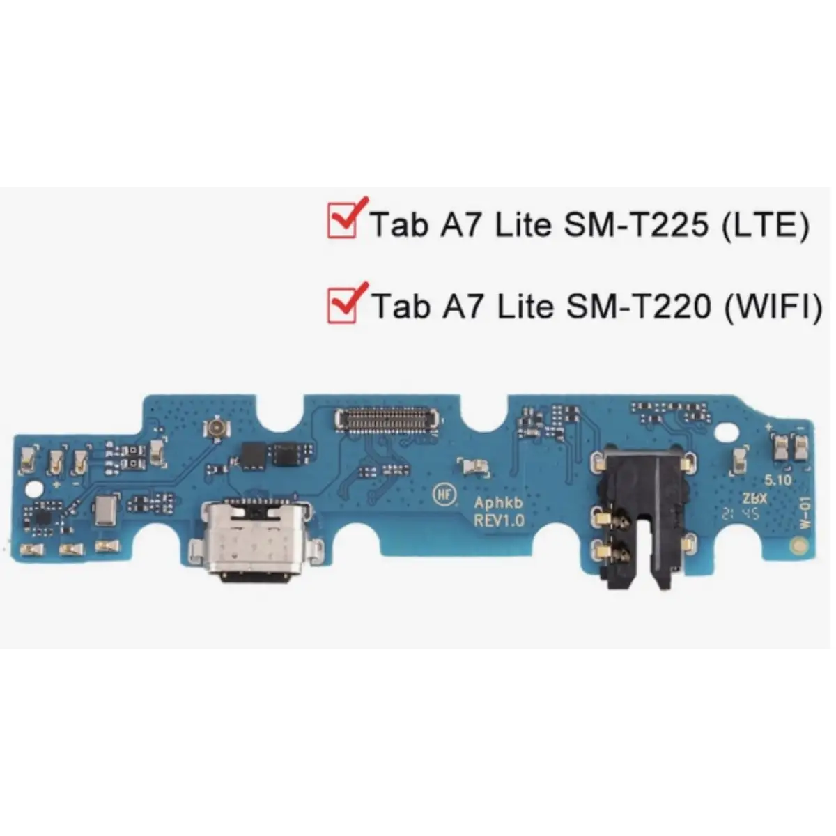 Samsung Galaxy Tab A7 Lite SM-T220 T225 T227 Şarj Bordu