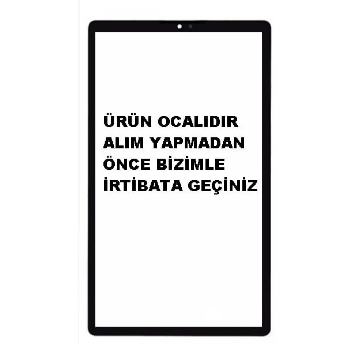 Samsung Galaxy Tab A7 SM-T227 LTE 8.7 Dokunmatik Lens Siyah