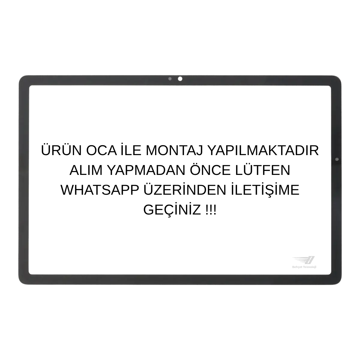 Samsung Galaxy Tab A9 Plus SM-X210 X215 X217 Ön Cam Lens Ocalı