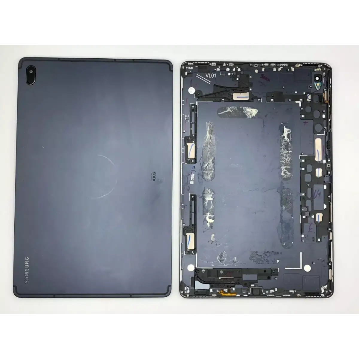 Samsung Galaxy Tab S7 FE SM-T730 T733 T736 T737 Arka Kapak 2. EL