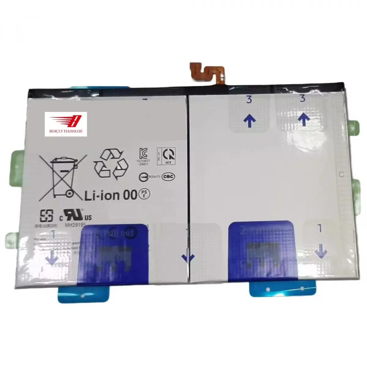 Samsung Galaxy Tab S9 FE Plus SM-X610 Batarya Pil