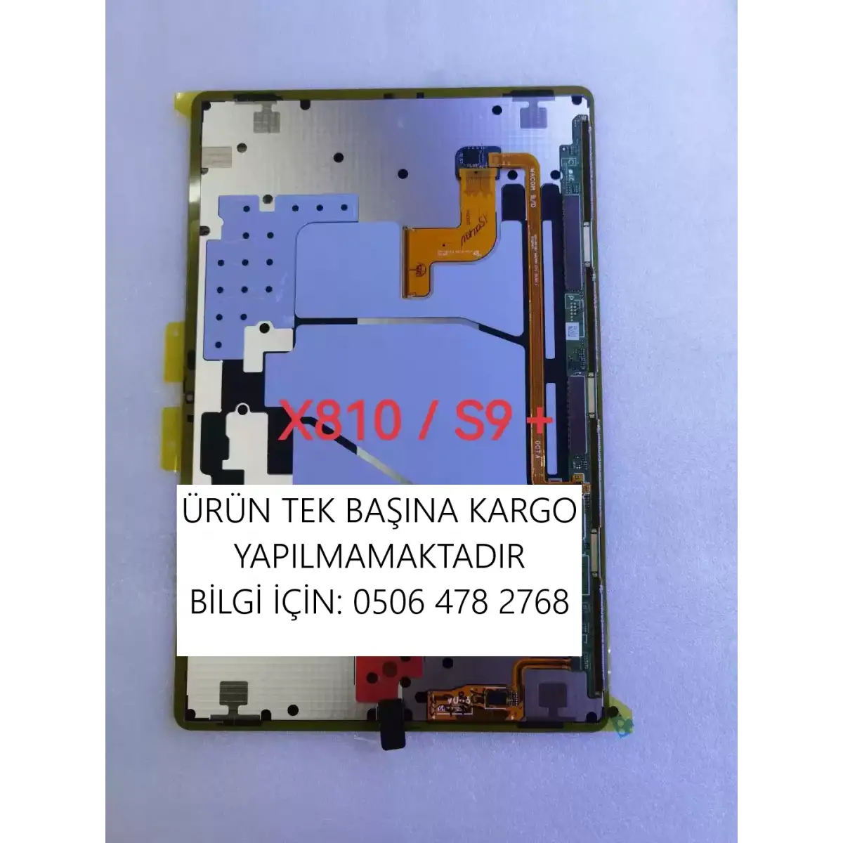 Samsung Galaxy Tab S9 Plus SM-X810 X816 X816B Lcd Ekran Dokunmatik Takım