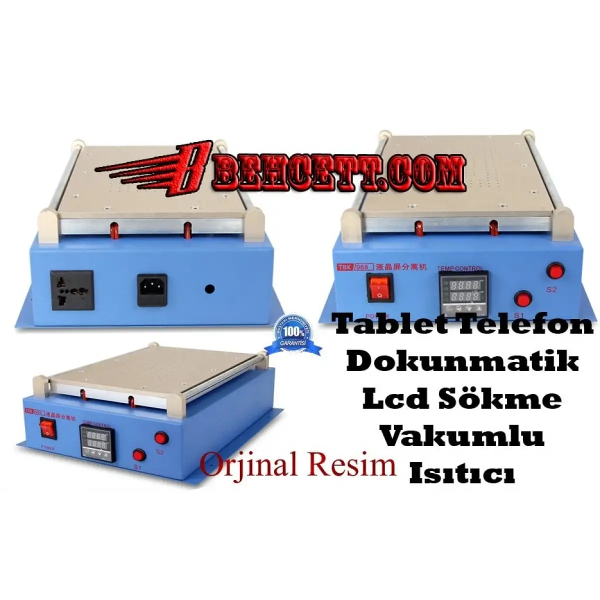 TBK-968 2 in 1 Vakumlu Seperatör