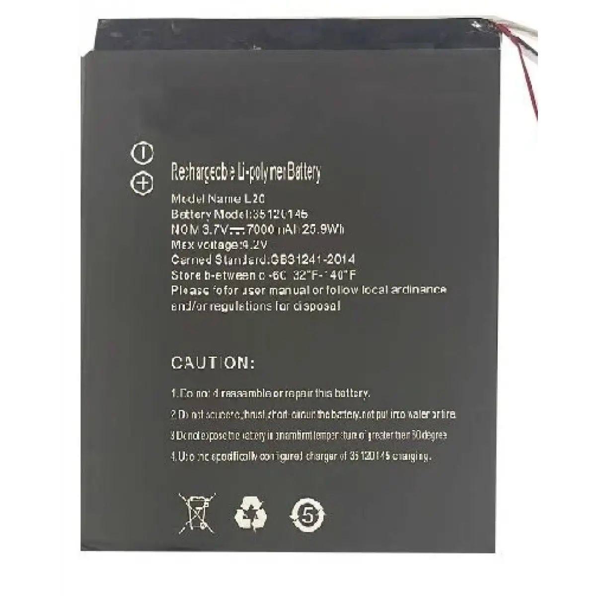 Technopc Ultrapad UP10.S43LA Batarya Pil