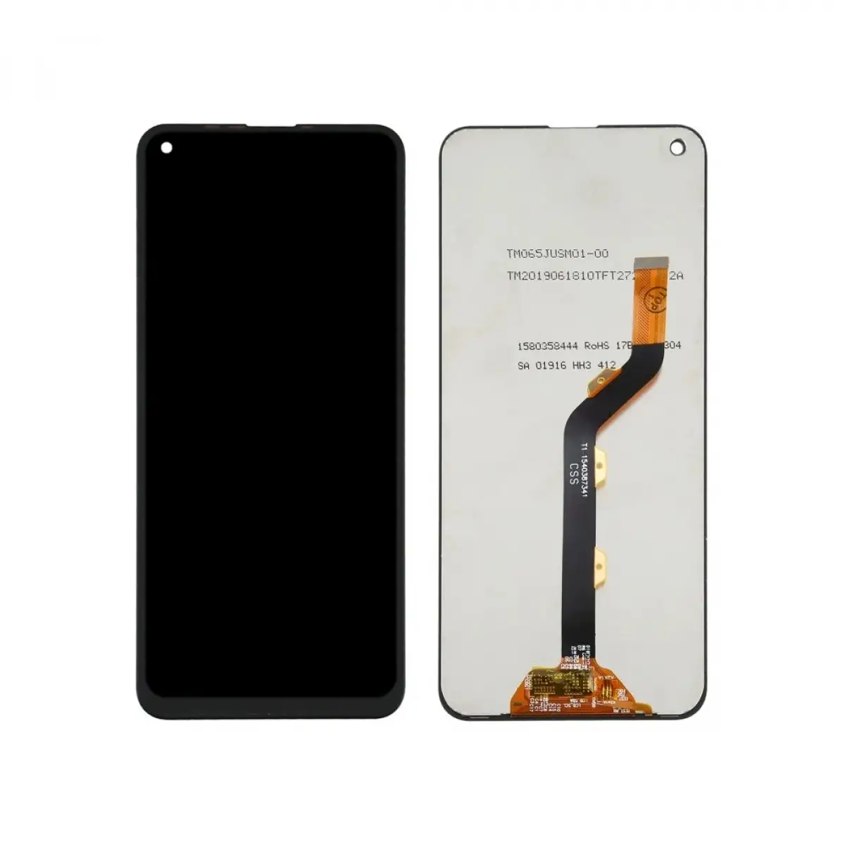 Tecno Camon 12 Air Lcd Ekran Dokunmatik Çıtasız