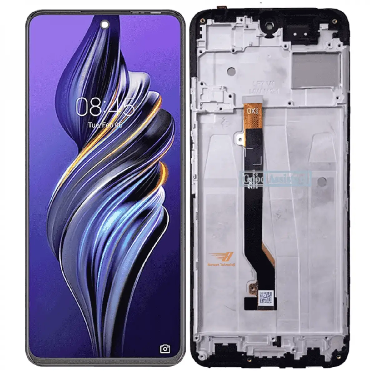 Tecno Pova 3 Lcd Ekran Dokunmatik Çıtalı