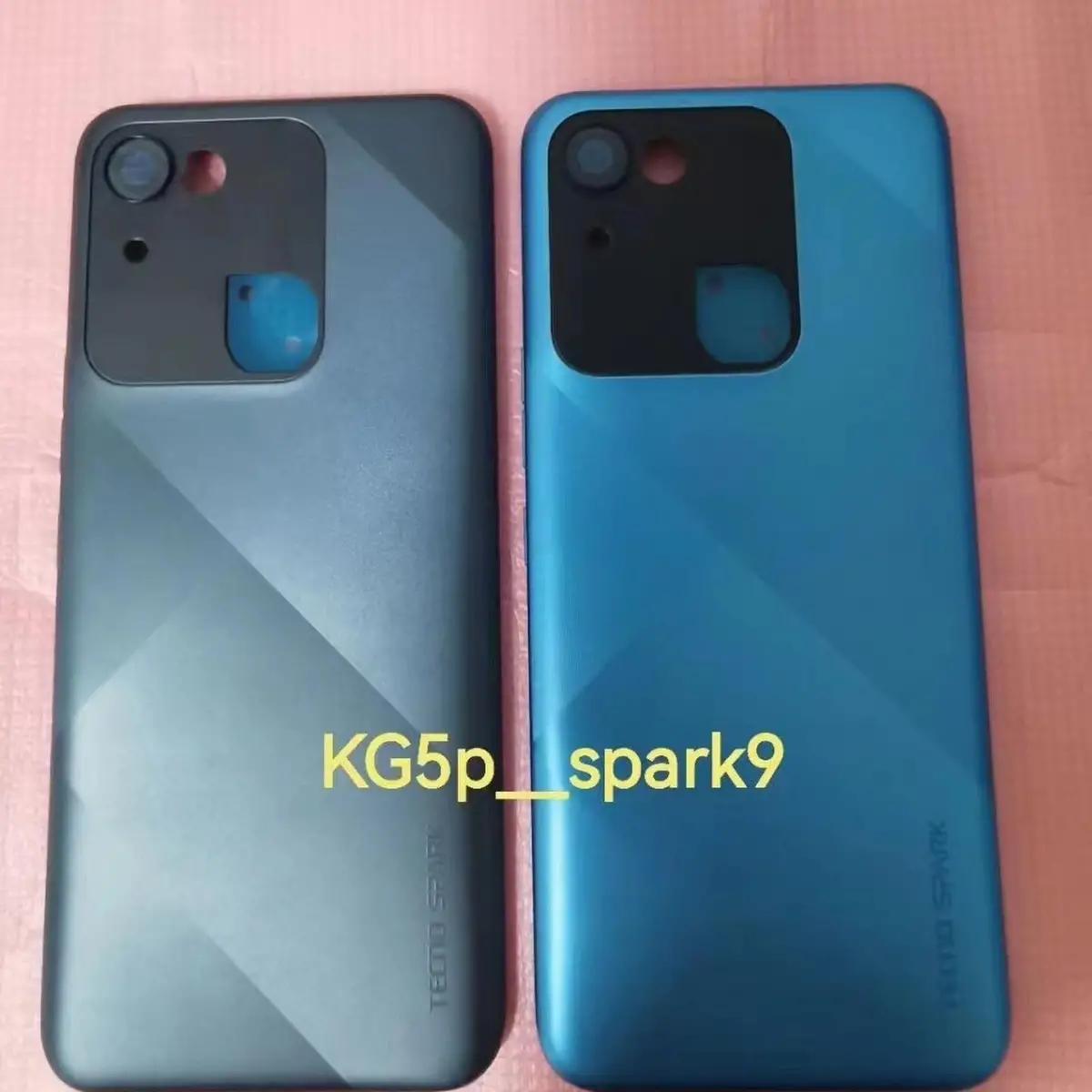 Tecno Spark 9 Arka Kapak Pil Kapağı Siyah