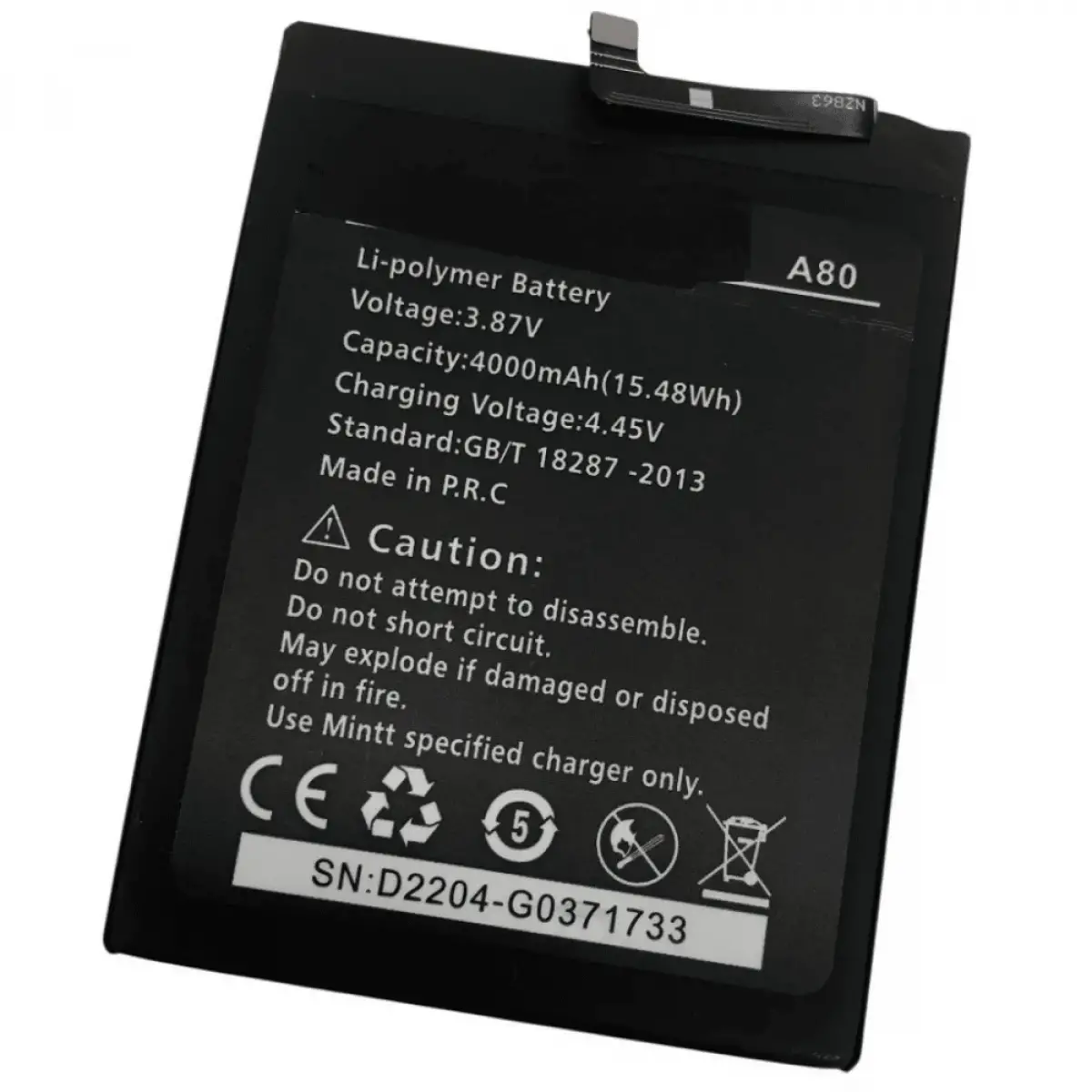 Trident A80 Batarya Pil