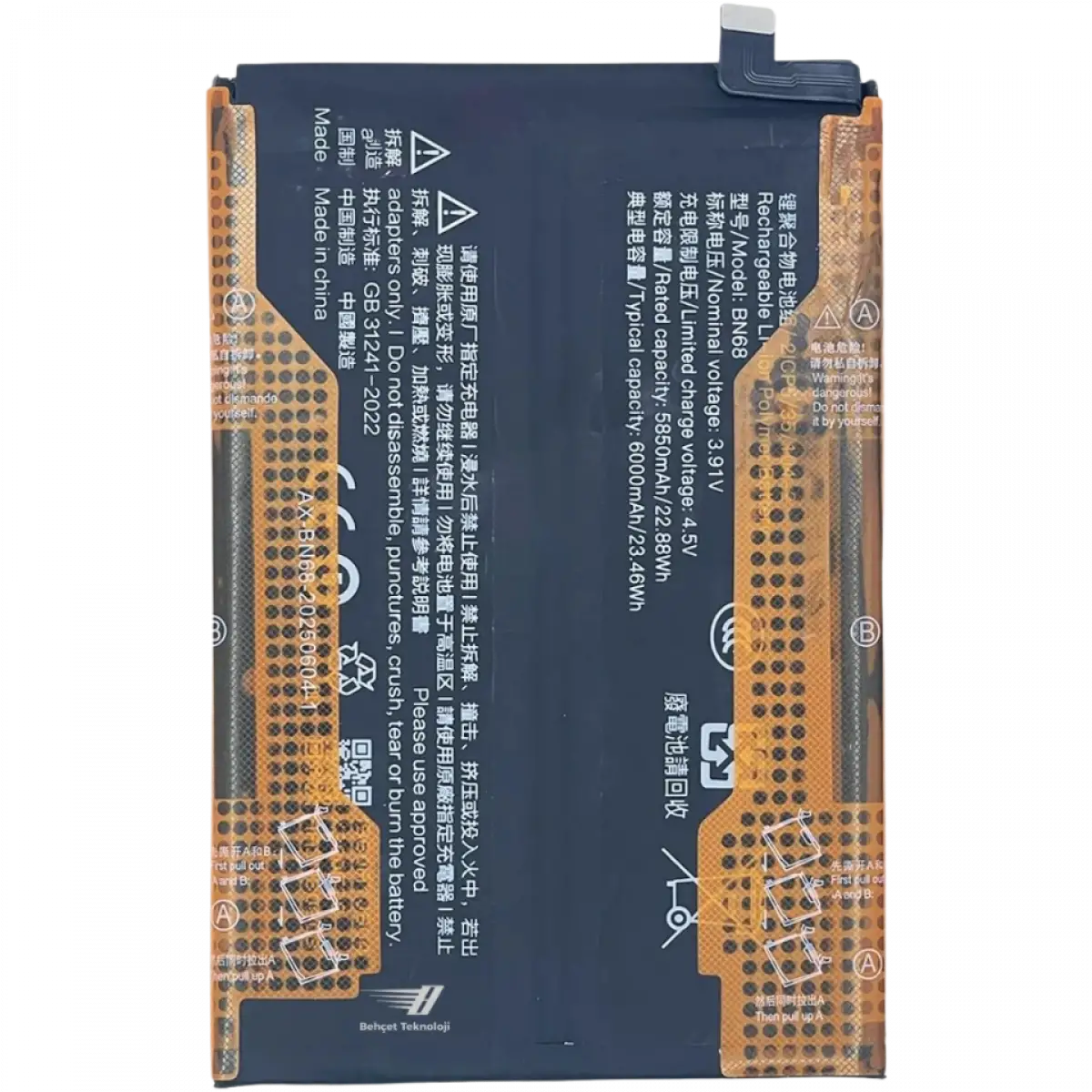 Xiaomi Redmi 15C 4G Batarya Pil