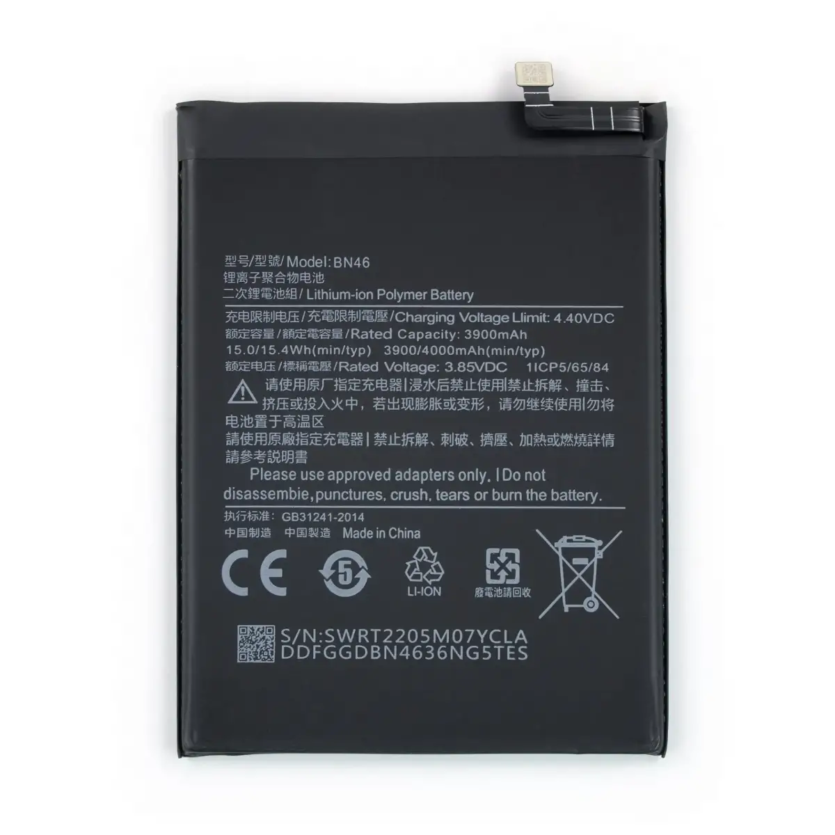 Xiaomi Redmi Note 8 Pro Batarya Pil