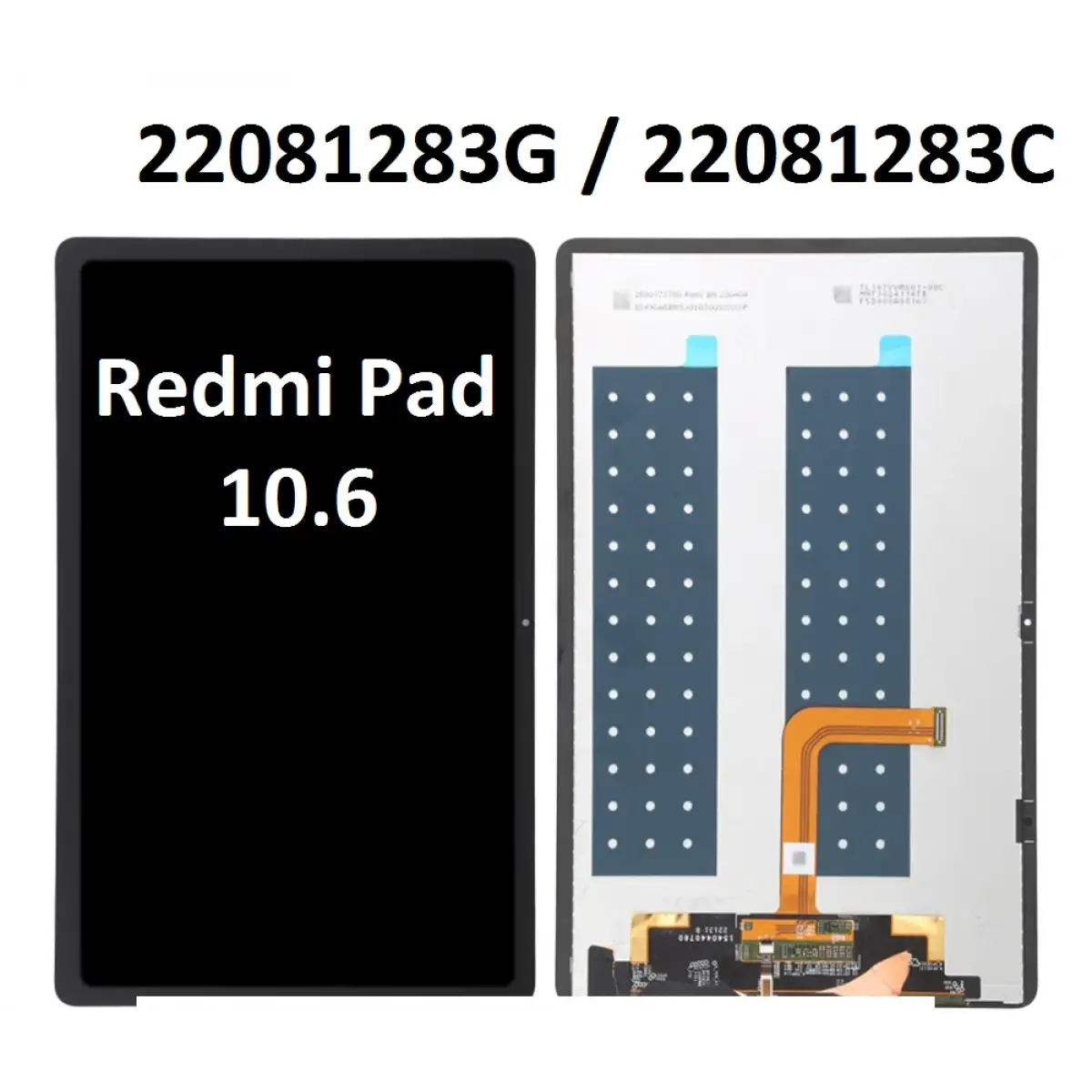 Xiaomi Redmi Pad 10.6 22081283G Lcd Ekran Dokunmatik Takım