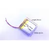 602626 3.7v 400mah Li-Polymer Batarya Pil