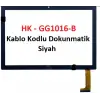 HK-GG1016-B Kablo Kodlu Dokunmatik Siyah