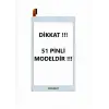 Hometech Alfa 8TX Dokunmatik Beyaz